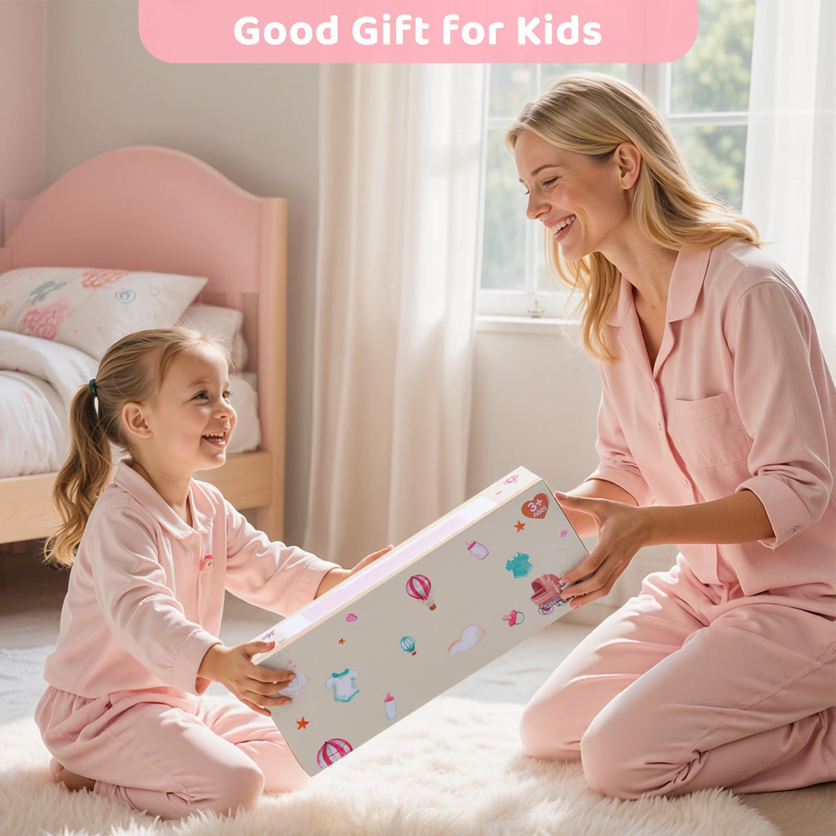 BABESIDE 8-piece set supports nurturing role-play for kids
