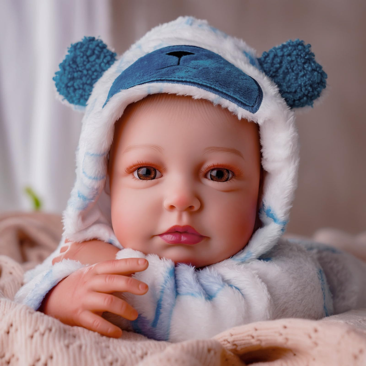 Interchangeable outfits on the BABESIDE doll invite creative dressing and storytelling