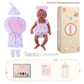 BABESIDE joint-free poseable design enables natural positioning for storytelling.
