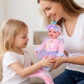 Babeside Mermaid Doll 15inch outfit set sparks dress-up adventures.
