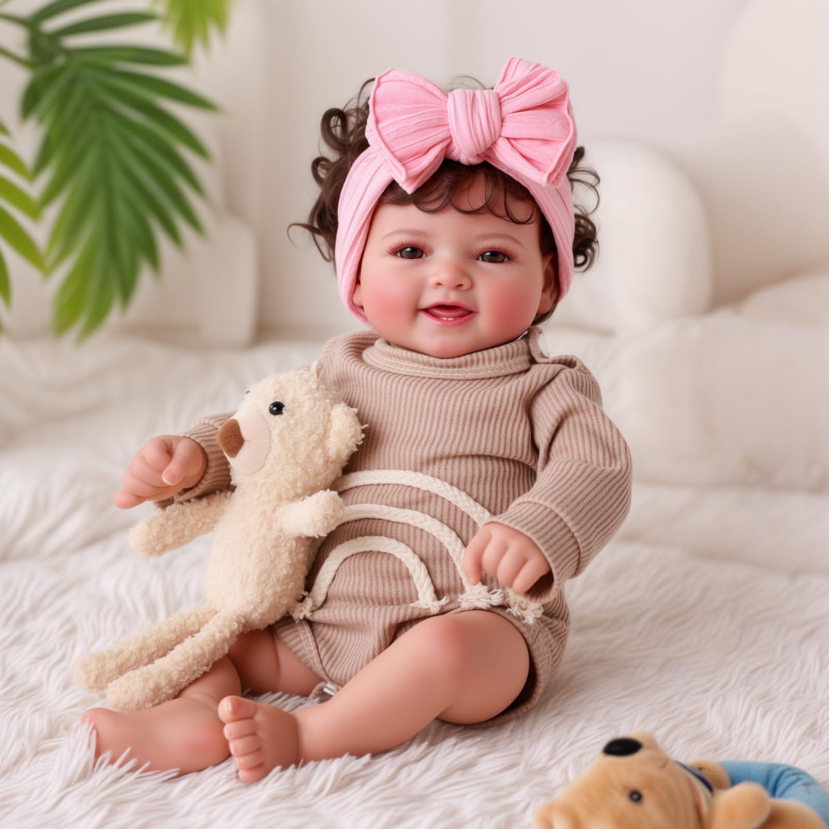BABESIDE Mia 17-inch magnetic pacifier enhances authentic baby experience