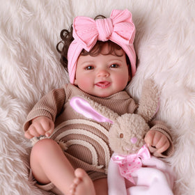 BABESIDE Mia 17-inch poseable body supports natural pose and play