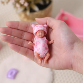 BABESIDE doll with pillow and blanket for comforting setup
