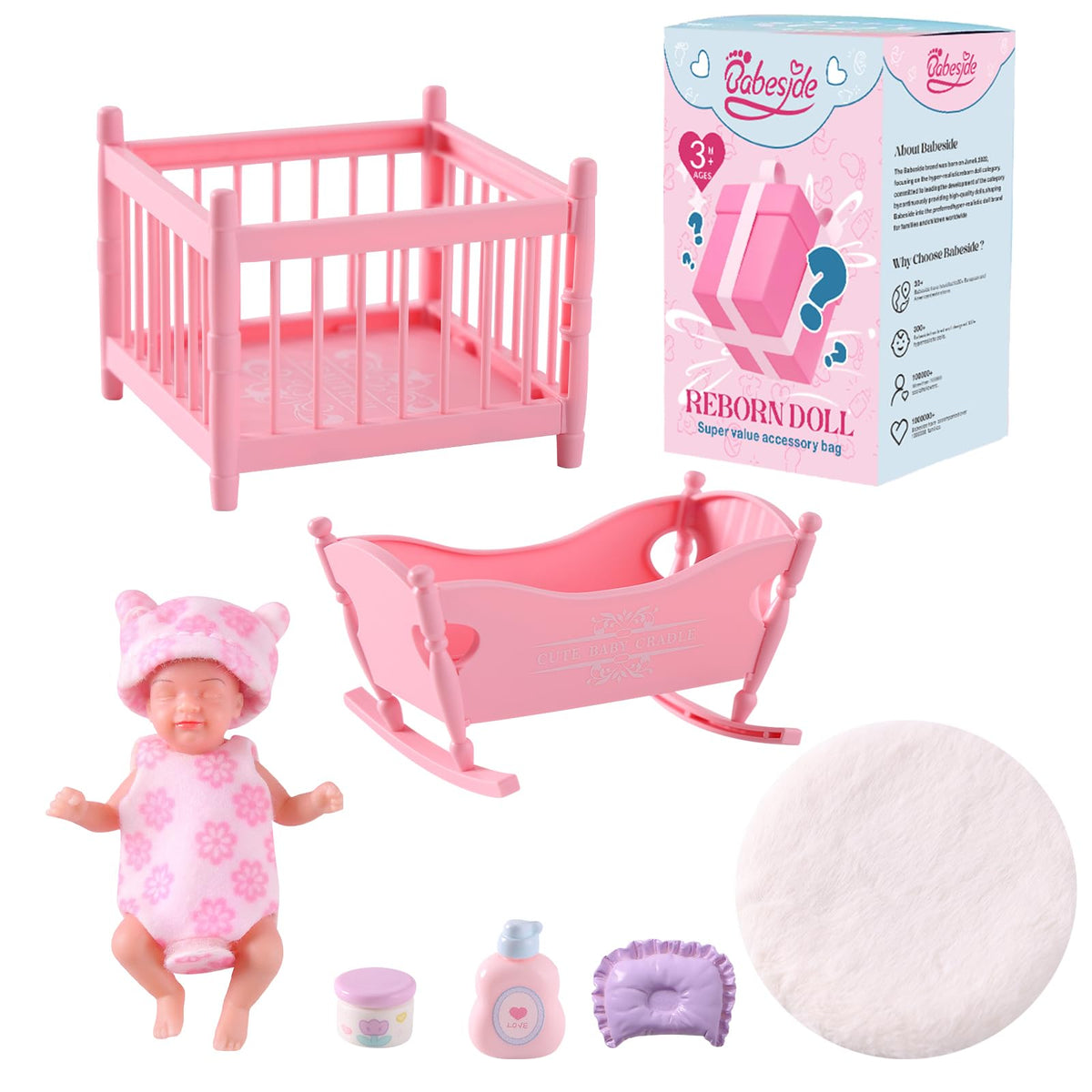 BABESIDE compact set ideal for travel and on-the-go fun