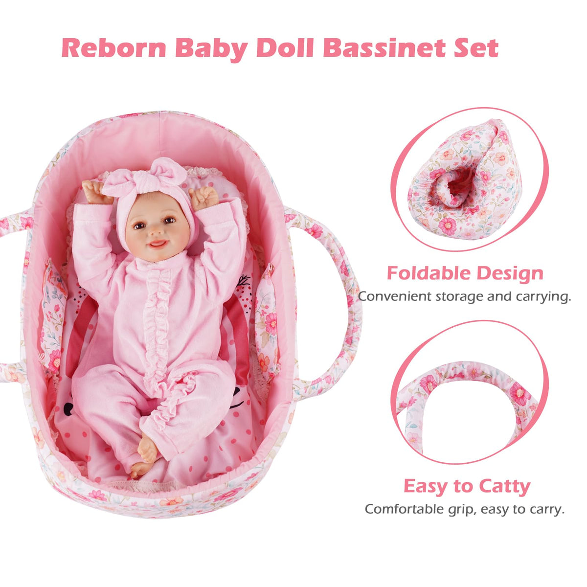 Cute BABESIDE packaging from reborn doll accessories kit for gifting