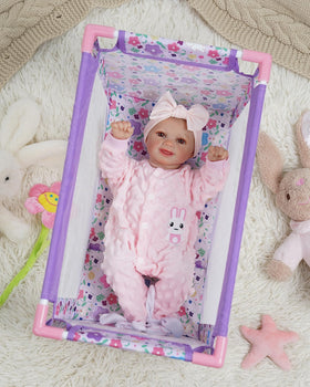 BABESIDE portable doll bed suitable for kids on the move.