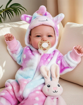 BABESIDE poseable limbs for easy, natural baby-holding play