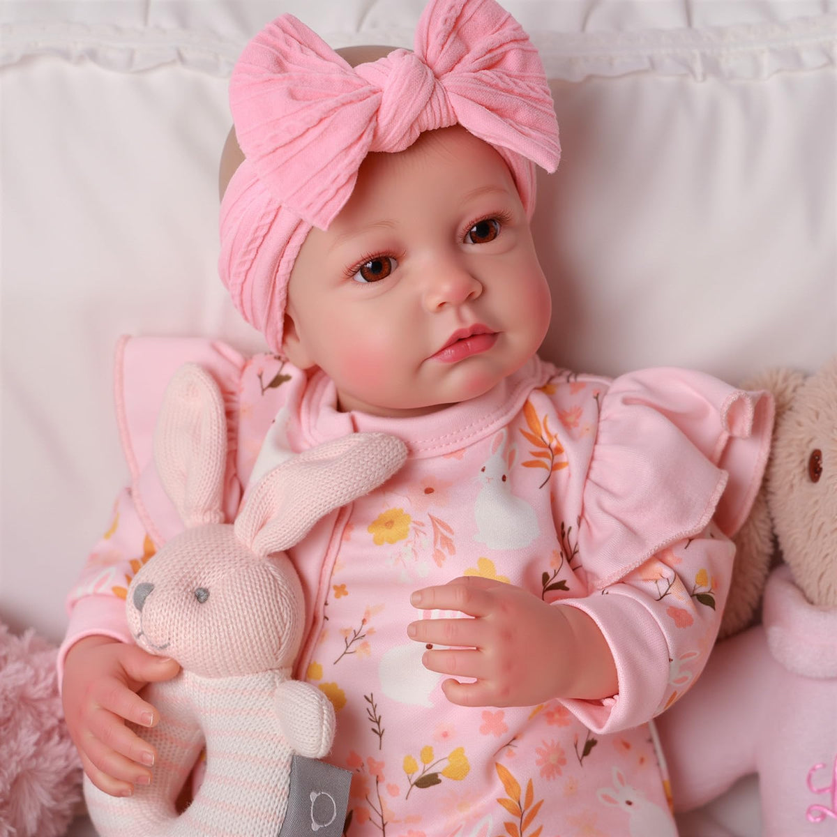 BABESIDE 20-inch doll hands and feet, realistic and snuggly for nurturing play