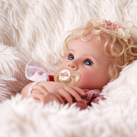 BABESIDE doll with hand-rooted hair offers a natural look for styling sessions.