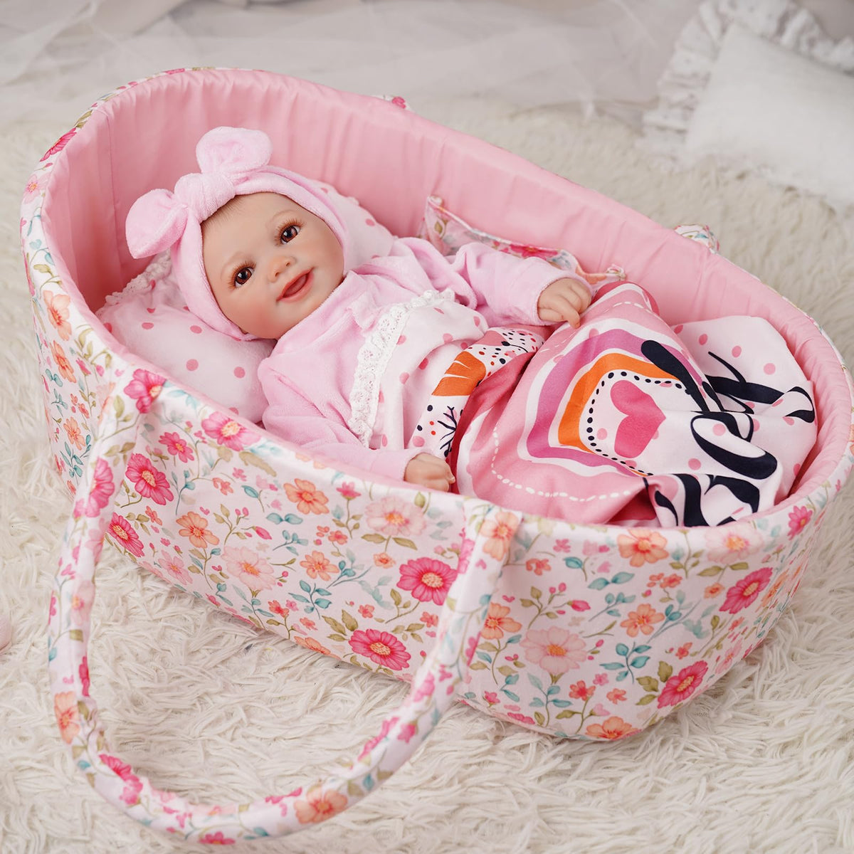 Soft, safe materials used in BABESIDE doll accessories for safe play
