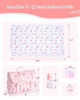 BABESIDE small jar helps keep tiny doll accessories organized