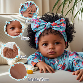 BABESIDE soft-cloth body emphasizes cuddle-friendly poseability during play
