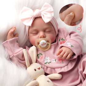 BABESIDE soft vinyl hands showcase delicate realism for poseable play.
