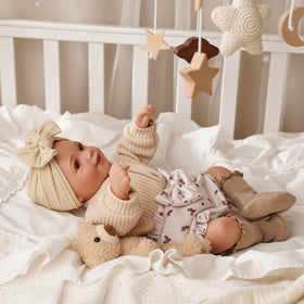 BABESIDE Surprise-accessories-pack adds dress-up and care-play options.