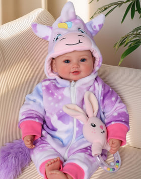 BABESIDE unicorn outfit doll shown for imaginative pretend play