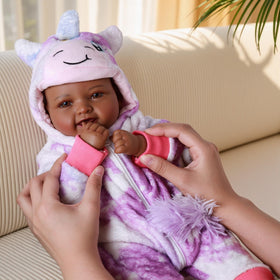BABESIDE lifelike brown-eyed doll sparks storytelling and empathy