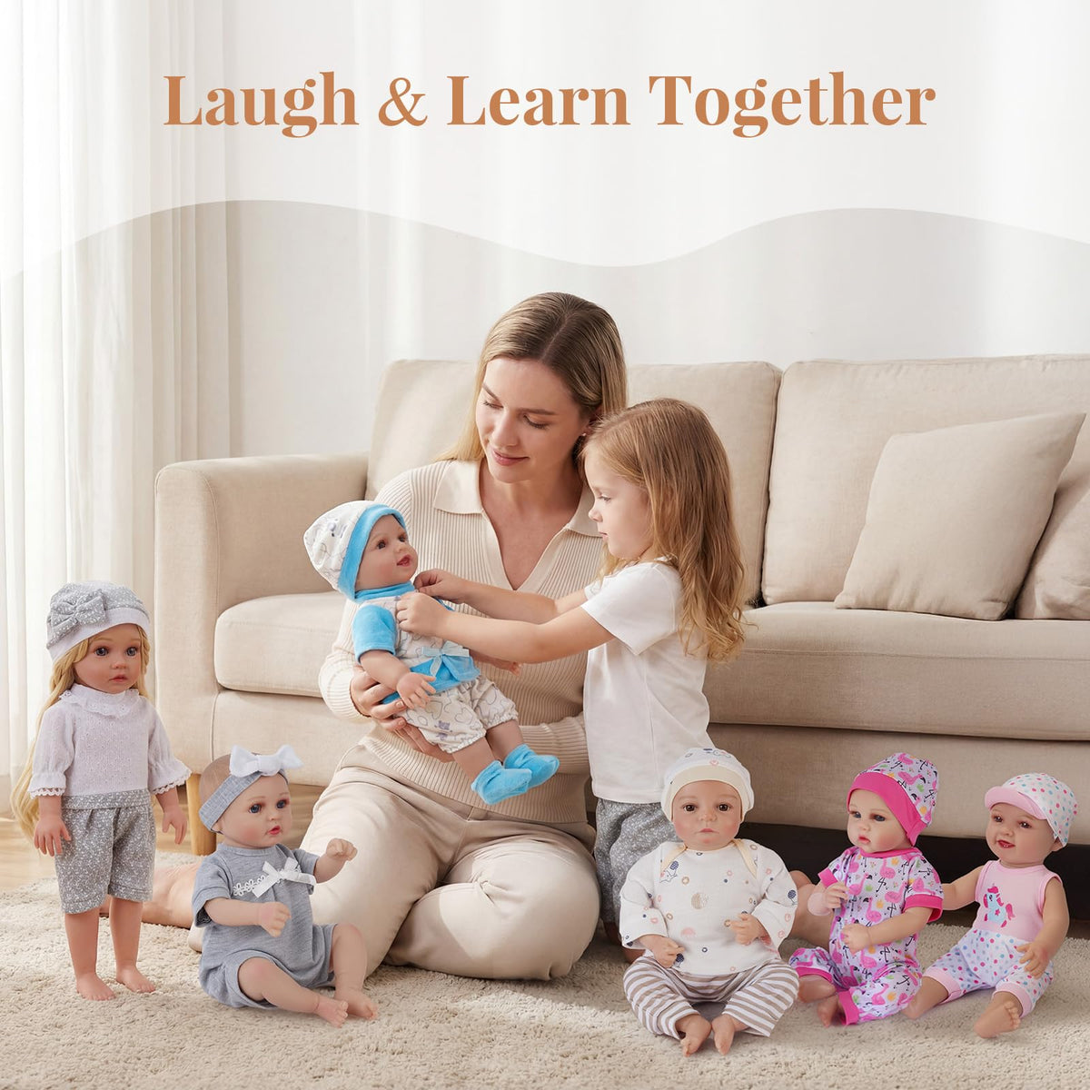 BABESIDE machine washable fabrics for everyday pretend play