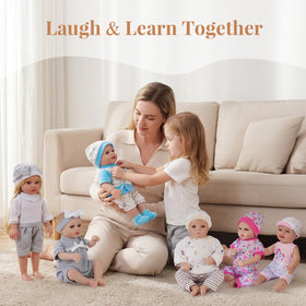 BABESIDE machine washable fabrics for everyday pretend play