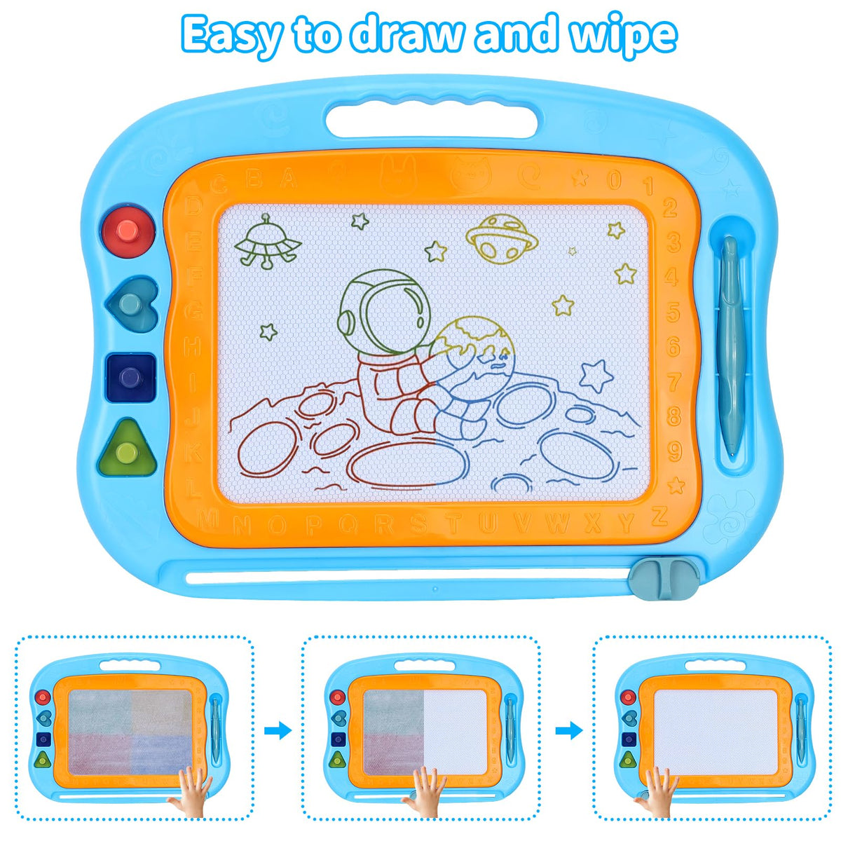 BABLOCVID lightweight toy ideal for travel and on-the-go drawing.