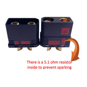BABUVYA nylon-fiber shell provides tough, heat-resistant housing for high-current use.