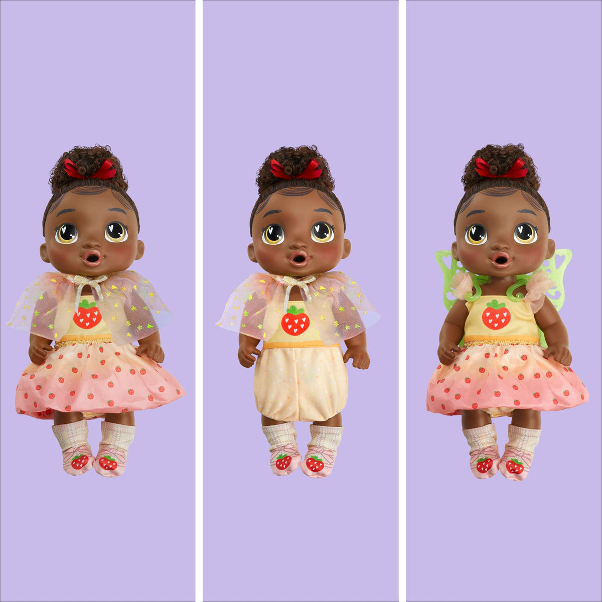 Berry Boo ombre skirt adds colorful fairy fashion