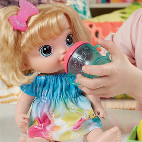 Bow barrette accessory on Fruity Sips hair for a cute finish.