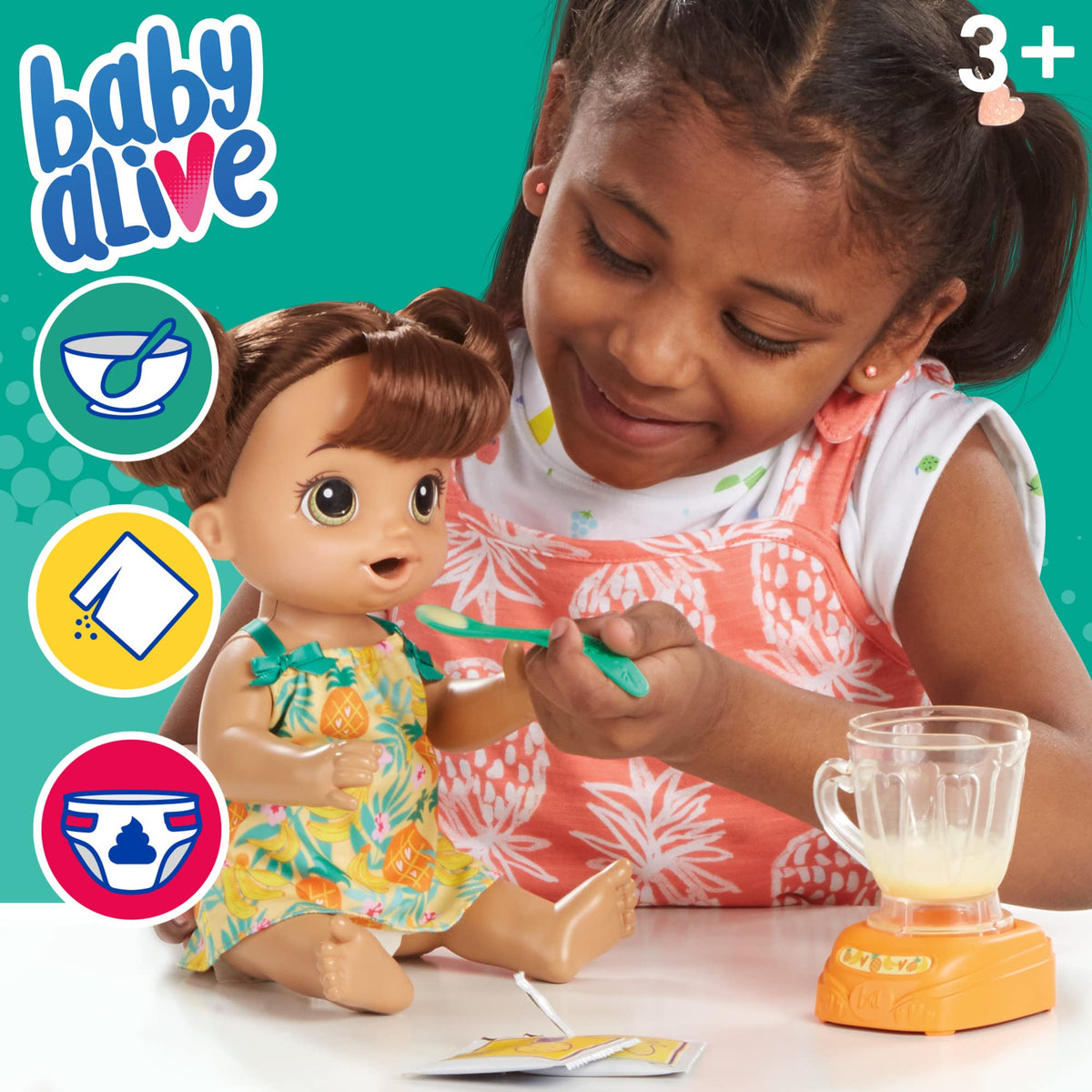 Baby Alive feeding spoon for interactive pretend meals