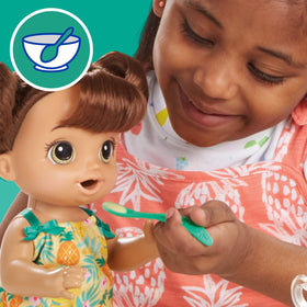 Baby Alive hair comb for styling her brown hair after play