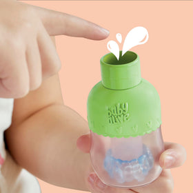 Baby Alive Berry Boo hair tuft invites playful styling with the comb.