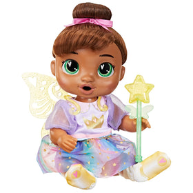 Baby Alive Sophia Sparkle romper and socks — comfy everyday fairy look.
