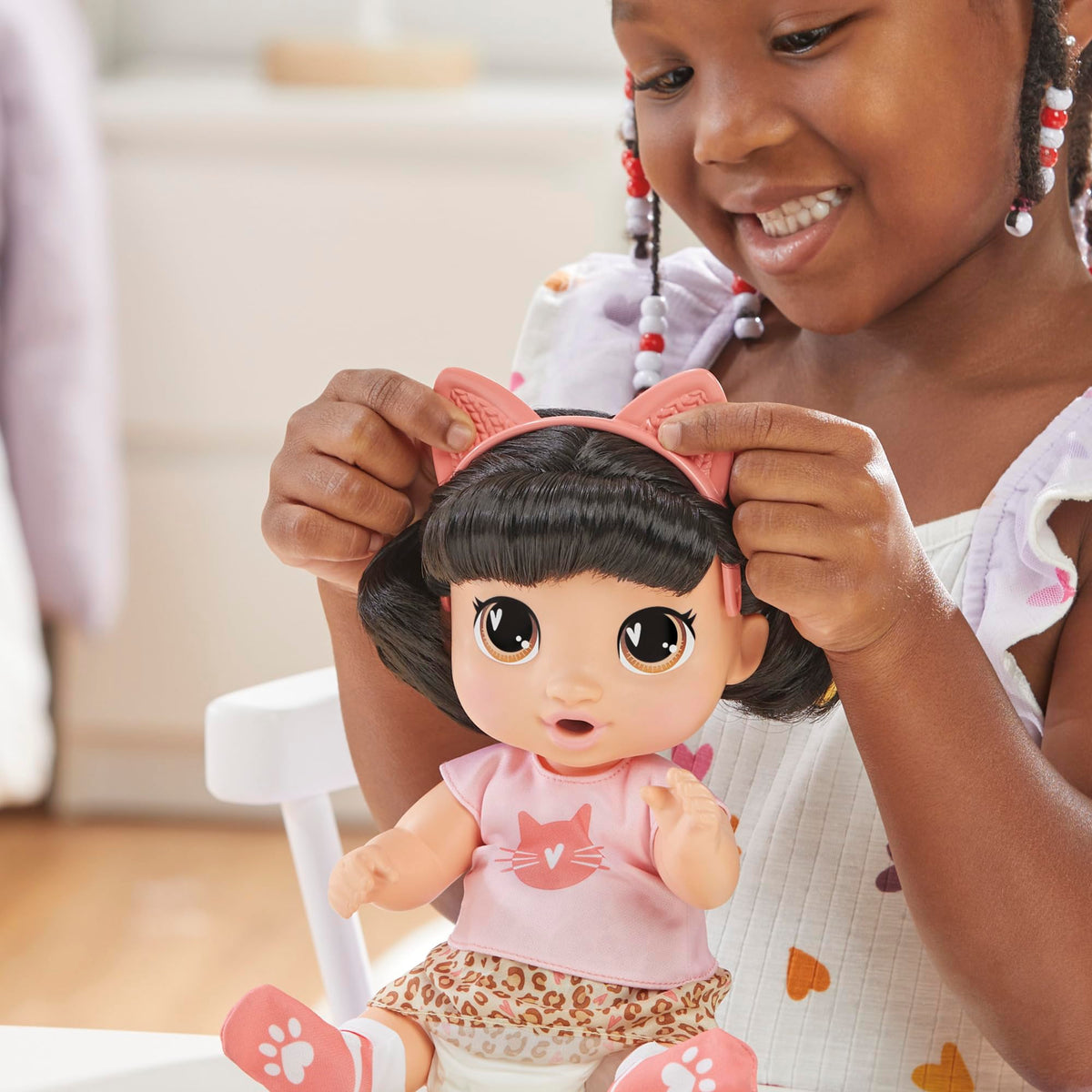 Katie Kat cat ears headband adds playful style to outfits.