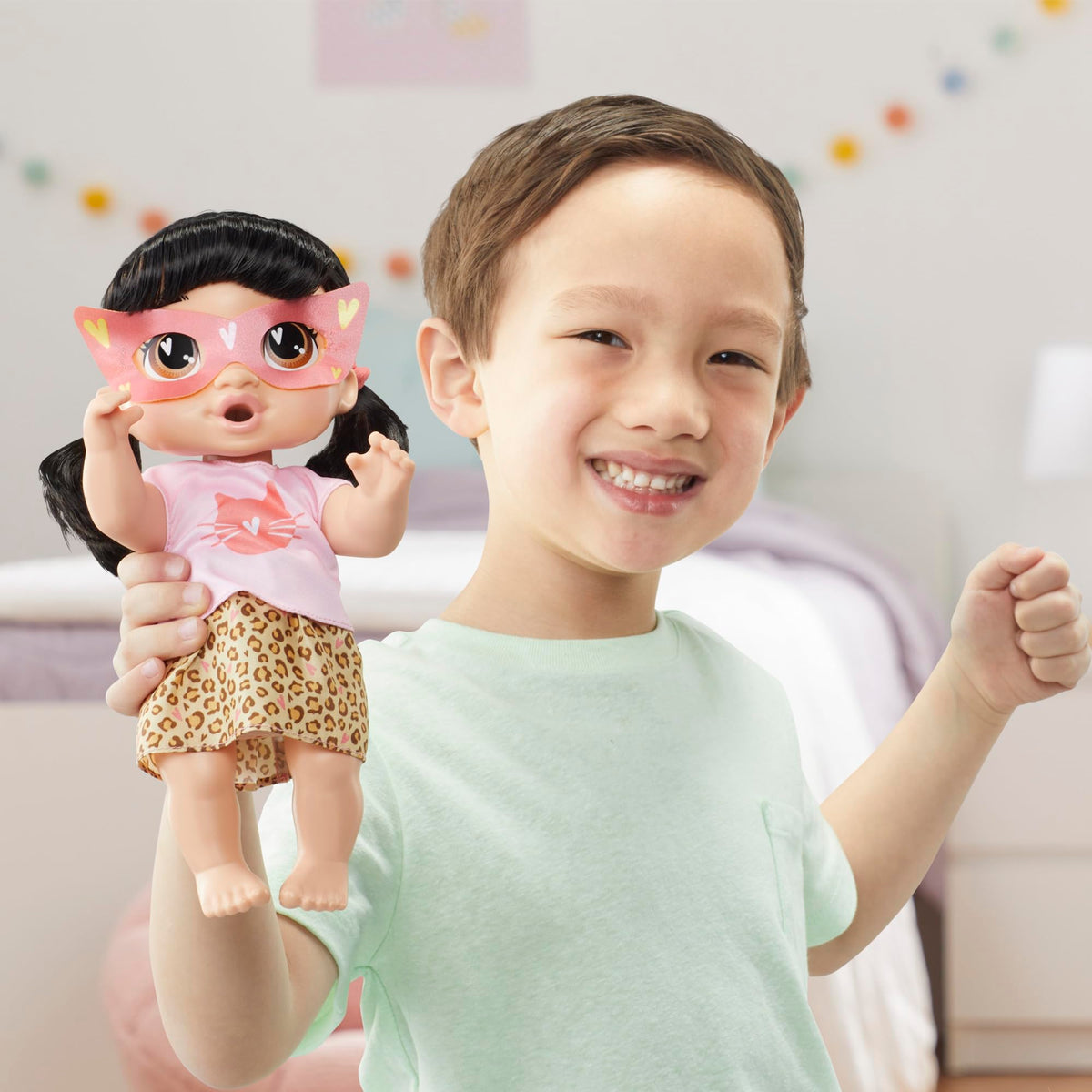 Dress-up and storytelling with Katie Kat inspire creative playtime.