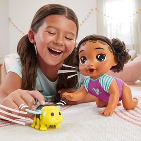 Baby Alive Tilly Tinker bee friend fluttering inspires collaborative storytelling.