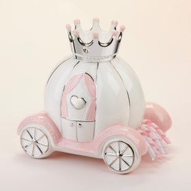 Baby Aspen surface-washable ceramic finish for quick cleanup and long-lasting display.