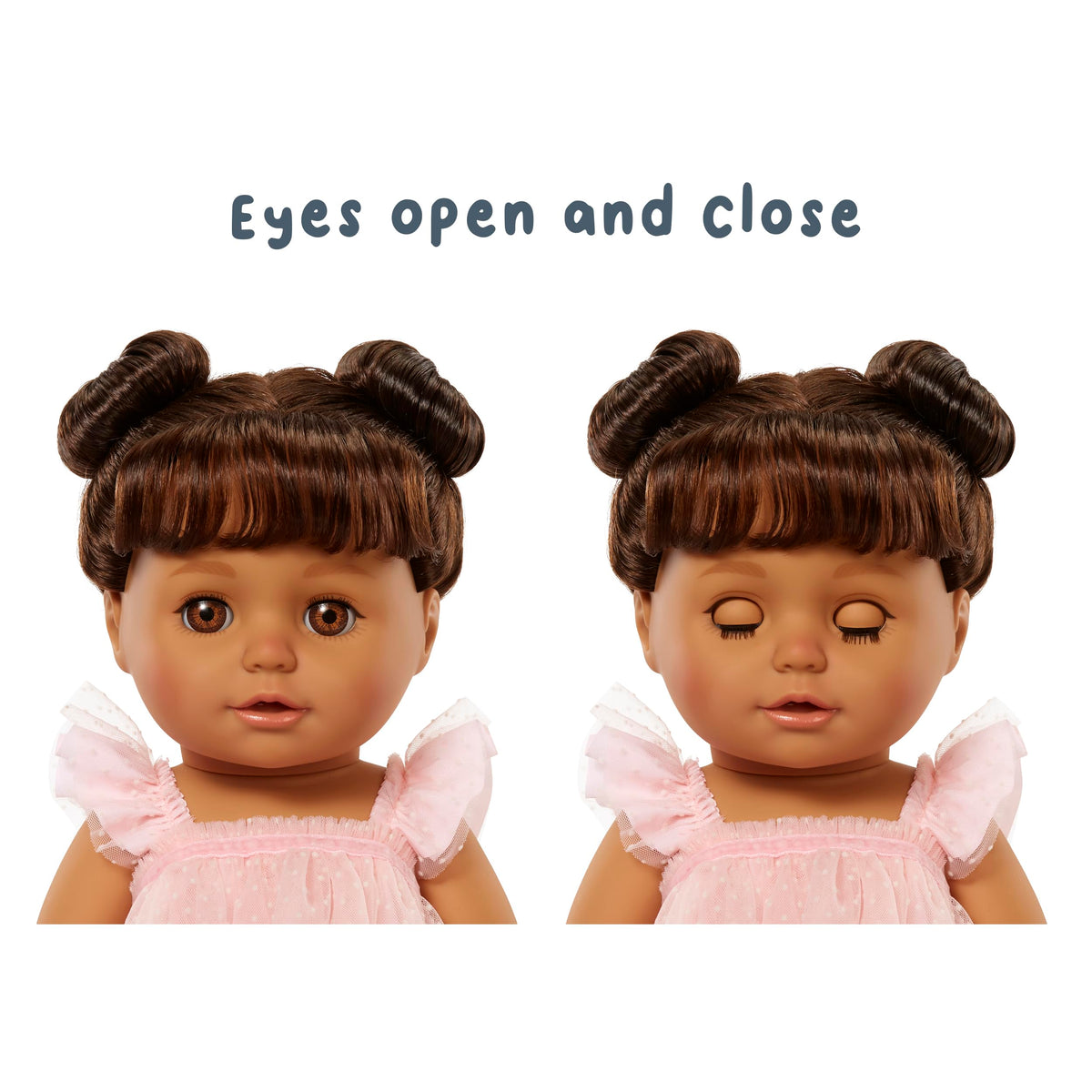 BABY born Ava eyes open and close for lifelike play