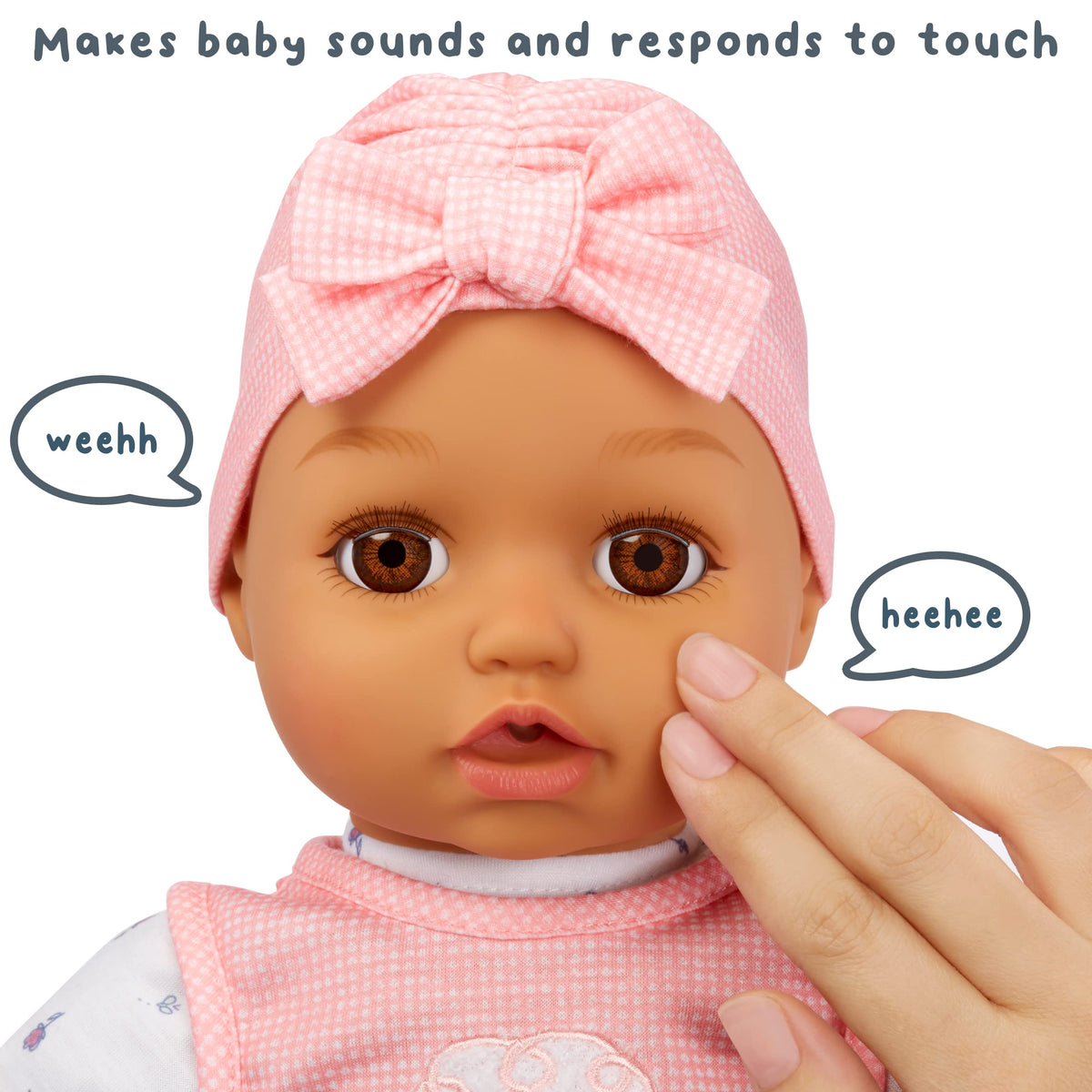 BABY born My Real Baby Ava included outfit and accessories for complete play.