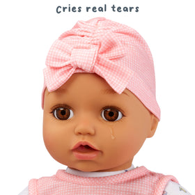 BABY born My Real Baby Ava diaper potty action adds interactive care.