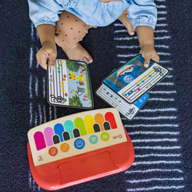 Compact dimensions fit into small play spaces with Baby Einstein Cal's First Melodies