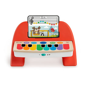 Baby Einstein Cal's First Melodies Magic Touch Piano front view with colorful keys for early music exploration