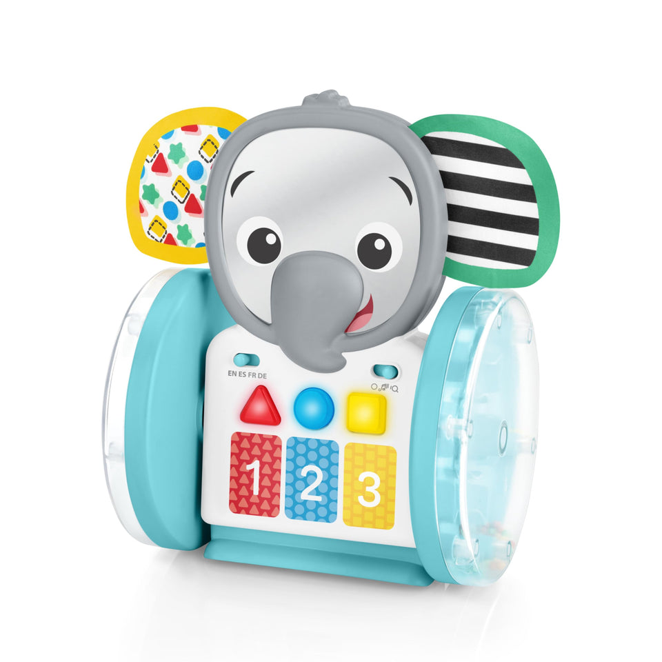 Baby Einstein Chase and Tap Earl crawling toy for floor play and movement.