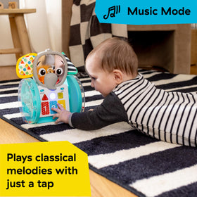Baby Einstein Chase and Tap Earl dancing lights in music mode.
