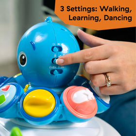 Dancing mode offers songs and ocean sounds for musical discovery.