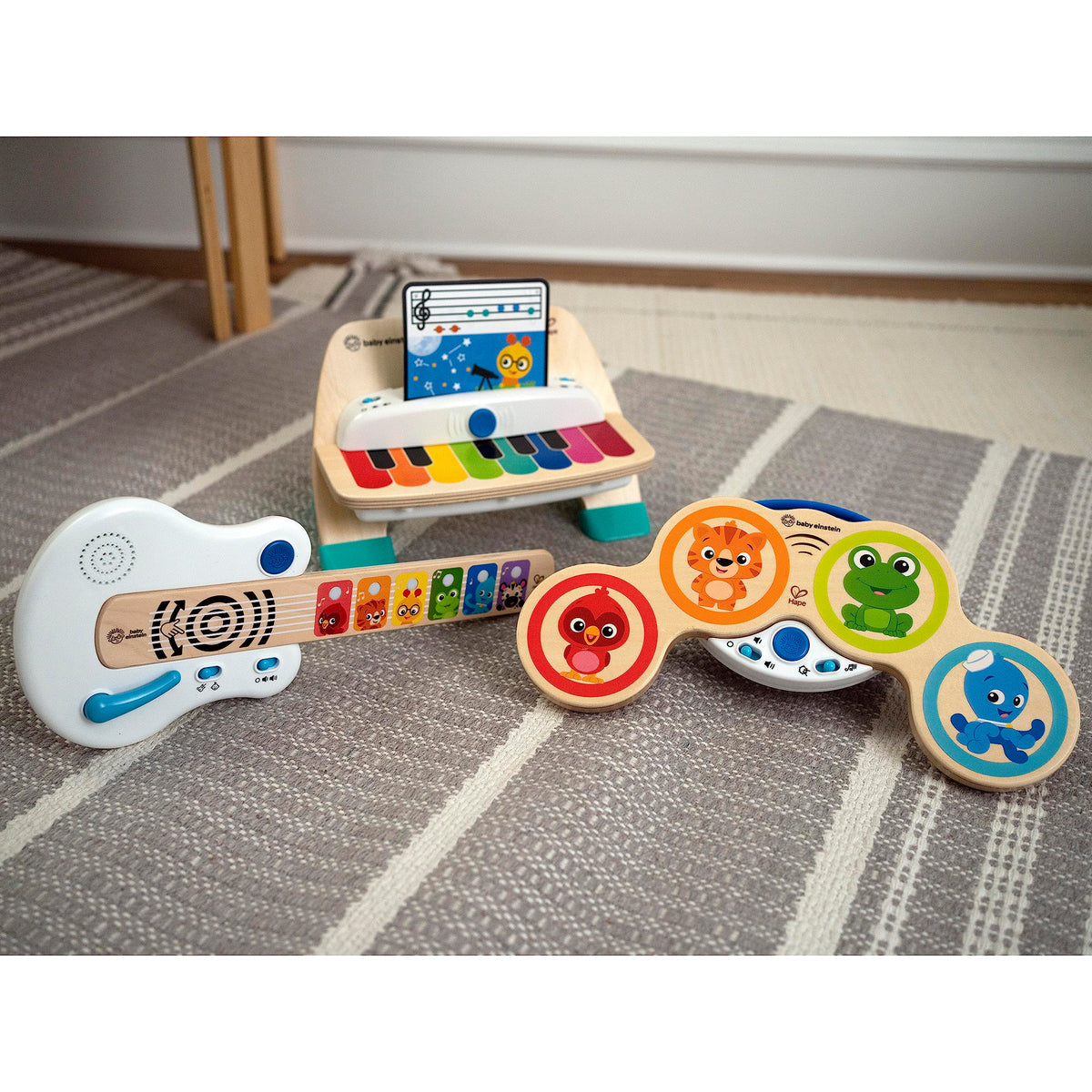 Speakers delivering clear, high-quality sound during playtime.