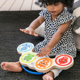 Montessori-inspired wooden design highlighted for tactile learning.
