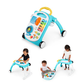 Baby Einstein Musical Mix N Roll floor toy with lights and colors for sensory play.