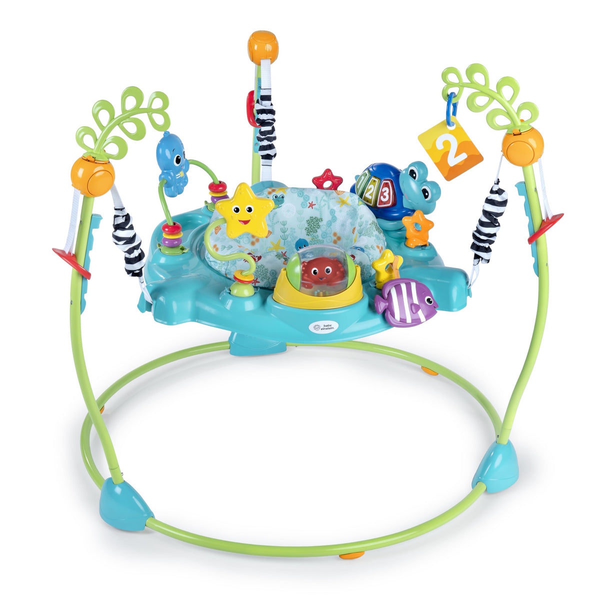 Baby Einstein Ocean Explorers Curiosity Cove jumper assembled for immersive sensory play.