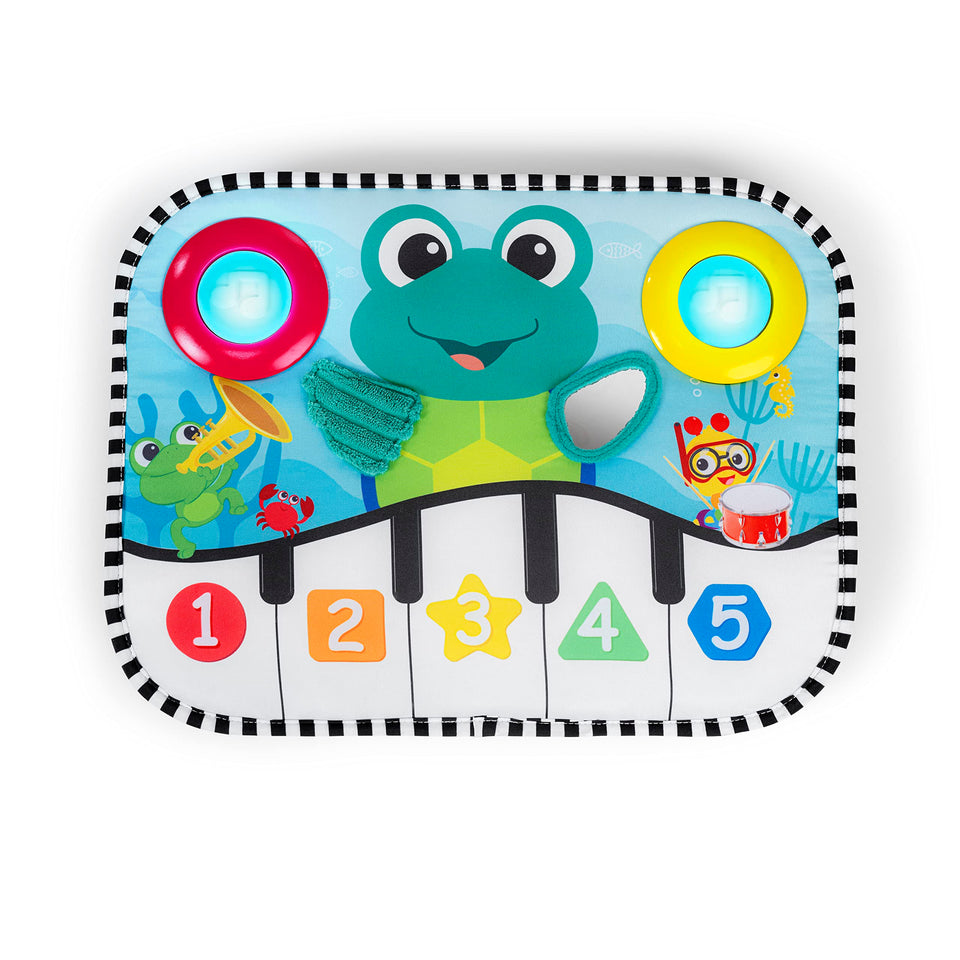 Baby Einstein Neptune kick pad crib attachment with lights and music.