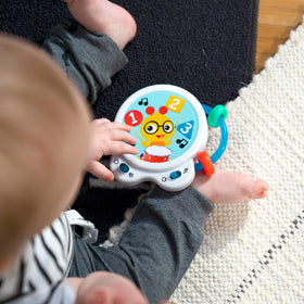 Baby Einstein Small Symphony wipe-clean surfaces for quick cleanup