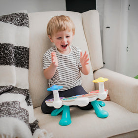 Baby Einstein Together in Tune Drums Discover Mode for familiar melodies and creative exploration