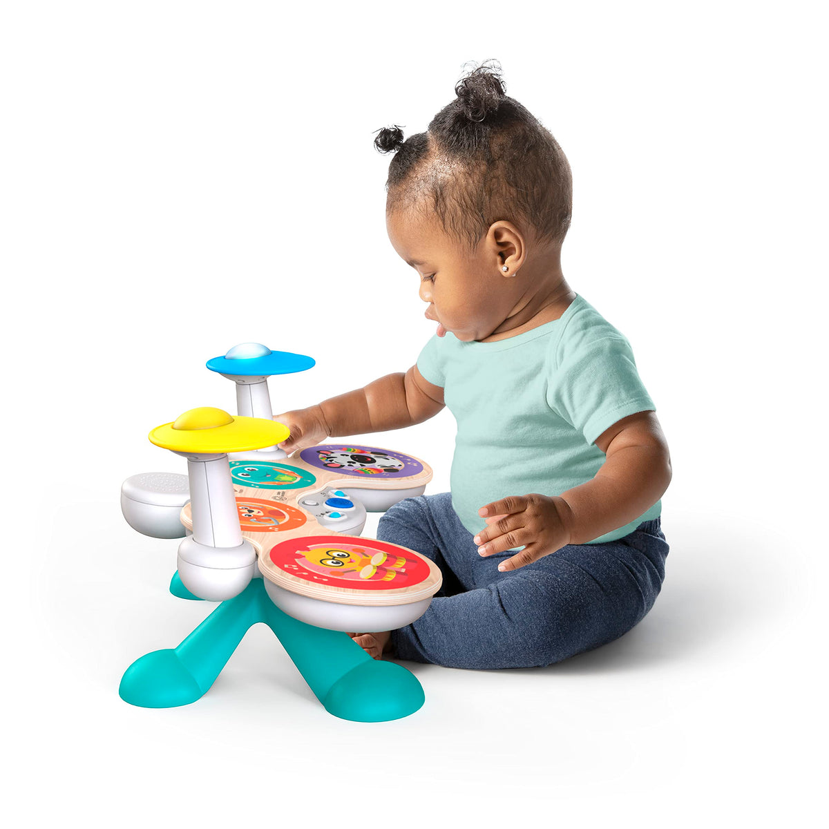 Baby Einstein Together in Tune Drums guitar interface enabling playful jam sessions and motor practice